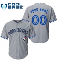 Men Women Youth All Size Toronto Blue Jays Cool Base Custom Jersey Grey 3 Men Women Youth All Size Toronto Blue Jays Cool Base Custom Jersey Grey 3