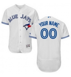 Men Women Youth All Size Toronto Blue Jays Majestic Home Flex Base Custom Jersey White Men Women Youth All Size Toronto Blue Jays Majestic Home Flex Base Custom Jersey White