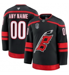Men Carolina Hurricanes Active Player Custom Black 2026 Stanley Cup Final Stitched Hockey Jersey