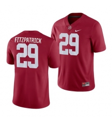 Alabama Crimson Tide Minkah Fitzpatrick Men's Crimson Game Nike Jersey