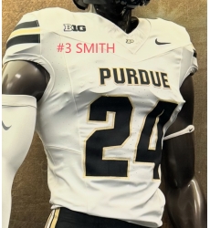 PURDUE #3 SMITH White Stitched NCAA Jersey