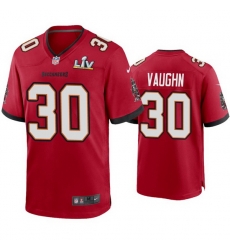 Men Ke'Shawn Vaughn Buccaneers Red Super Bowl Lv Game Jersey