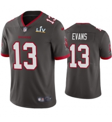 Men Mike Evans Buccaneers Pewter Super Bowl Lv Vapor Limited Jersey