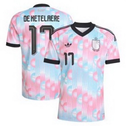 Youth 17Charles De Ketelaere Belgium Jersey   2