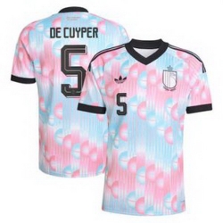 Youth 5Maxim De Cuyper Belgium Jersey   2