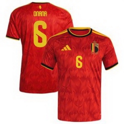 Youth 6Amadou Onana Belgium Jersey   3