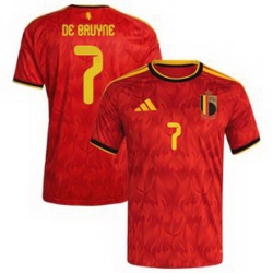 Youth 7Kevin De Bruyne Belgium Jersey   1
