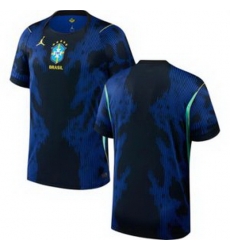 Youth 0 Brazil National Team Blank 2026 Home Jersey 2