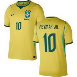 Youth 10 Brazil National Team Neymar Jr 2026 Home Jersey 2