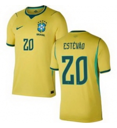 Youth 20 Brazil National Team Estevao Willian 2026 Home Jersey 1 Youth 20 Brazil National Team Estevao Willian 2026 Home Jersey 1