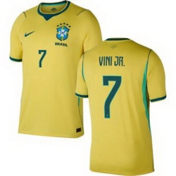 Youth 7 Brazil National Team Vini Jr 2026 Home Jersey 1