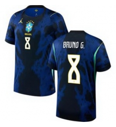 Youth 8 Brazil National Team Bruno Guimaraes 2026 Home Jersey 1 Youth 8 Brazil National Team Bruno Guimaraes 2026 Home Jersey 1