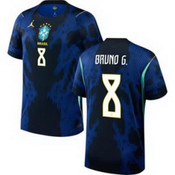 Youth 8 Brazil National Team Bruno Guimaraes 2026 Home Jersey 1