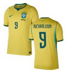 Youth 9 Brazil National Team Richarlison 2026 Home Jersey 1