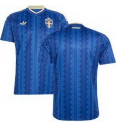 Youth 0 Sweden Blank World Cup Replica Jersey  2