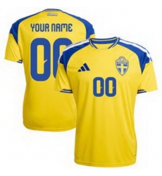 Youth 00 Sweden Custom World Cup Replica Jersey  1
