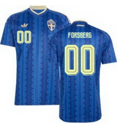 Youth 00 Sweden Custom World Cup Replica Jersey  2