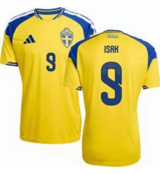 Youth 9 Sweden Alexander Isak World Cup Replica Jersey  1
