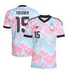 Men 15Thomas Meunier Belgium Jersey   2