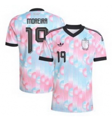 Men 19Diego Moreira Belgium Jersey   2