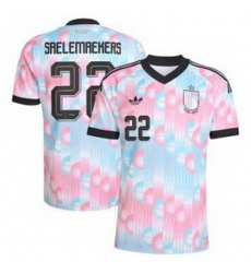 Men 22Alexis Saelemaekers Belgium Jersey 2 Men 22Alexis Saelemaekers Belgium Jersey 2
