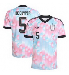 Men 5Maxim De Cuyper Belgium Jersey   2