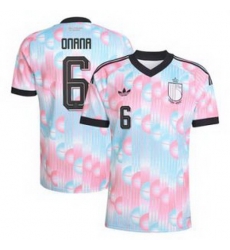Men 6Amadou Onana Belgium Jersey 1 Men 6Amadou Onana Belgium Jersey 1