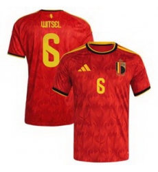 Men 6Axel Witsel Belgium Jersey 1 Men 6Axel Witsel Belgium Jersey 1
