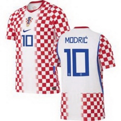 Men 10 Croatia Luka Modric Away Replica World Cup   1