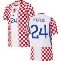 Men 24 Croatia Marco Pasalic Away Replica World Cup   1