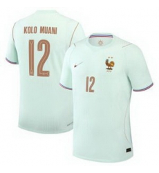 Men 12Randal Kolo Muani France Jersey   1