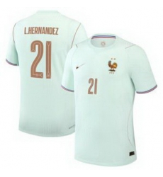 Men 21Lucas Hernandez France Jersey   1