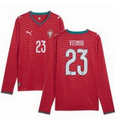 Men 23 Portugal Vitinha Home Replica Jersey   2