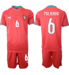 Portugal 2026 FIFA World Cup Soccer Jersey Red #6 PALHINHA