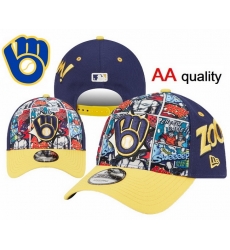 Milwaukee Brewers Snapback Cap 26H R679 Milwaukee Brewers Snapback Cap 26H R679