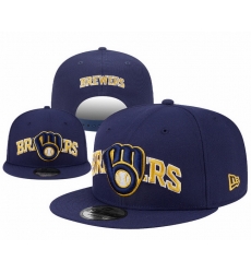 Milwaukee Brewers Snapback Cap 26H S661 Milwaukee Brewers Snapback Cap 26H S661