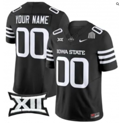 Custom Iowa State Cyclones Jersey Black