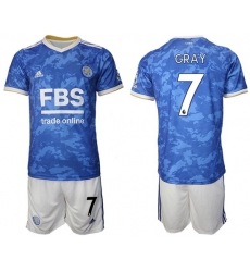 Men Leicester City Soccer Jersey 018 Men Leicester City Soccer Jersey 018