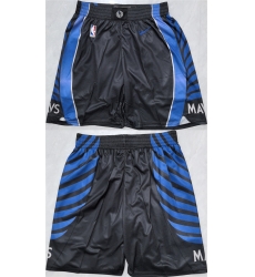 Men Dallas Mavericks Black Shorts 