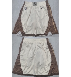 Men Golden State Warriors Tan Shorts