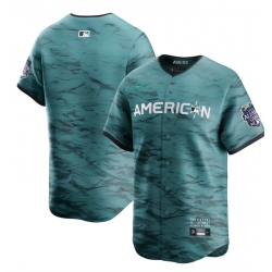 Men Tampa Bay Rays Blank Teal 2023 All Star Cool Base Stitched Baseball Jersey