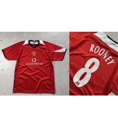 Manchester United Wayne Rooney #10 red soccer jersey