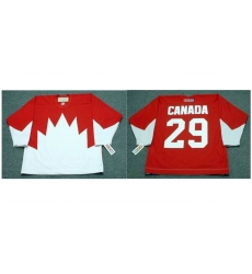 Canada Ken Dryden 1972 CCM Throwback Hockey Jersey Red