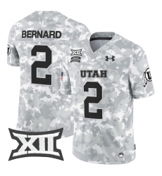 Men Women Youth Utah Utes 2 Micah Bernard 2024 Salute to Service Vapor Limited Jersey Arctic Camo All Stitched Men Women Youth Utah Utes 2 Micah Bernard 2024 Salute to Service Vapor Limited Jersey Arctic Camo All Stitched