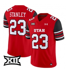 Men Women Youth Utah Utes 23 Dijon Stanley Red 2024 Vapor Limited Jersey All Stitched