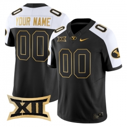Men Women Youth BYU Cougars 2024 Gold Vapor Limited Custom Jersey All Stitched Alternate