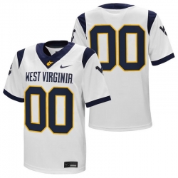 Men Women Youth West Virginia Mountaineers 2024 Custom Jersey All Stitched White