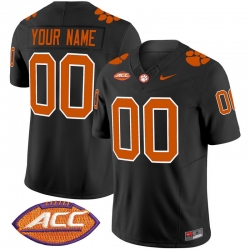 Men Women Youth Clemson Tigers Vapor Limited Custom Jersey V2 All Stitched Black