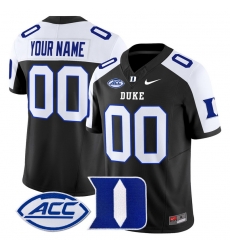 Men Women Youth Duke Blue Devils 2024 Vapor Limited Custom Jersey All Stitched Black Alternate