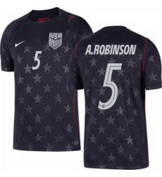 Men 5 Antonee Robinson USMNT 2026 Home Stadium Replica Jersey 2